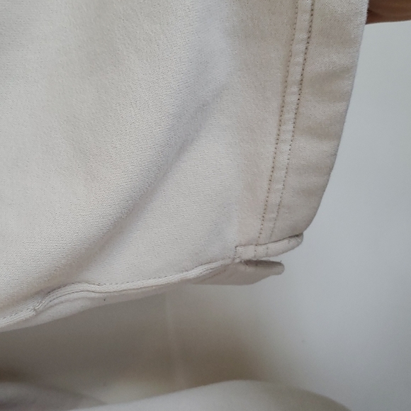 Abercrombie Mini Mockneck Sweatshirt Cream - Picture 8 of 10